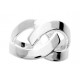 Anillo de plata formada de ocho
