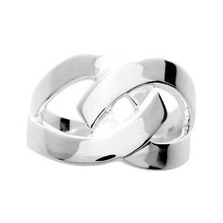 Anillo de plata formada de ocho