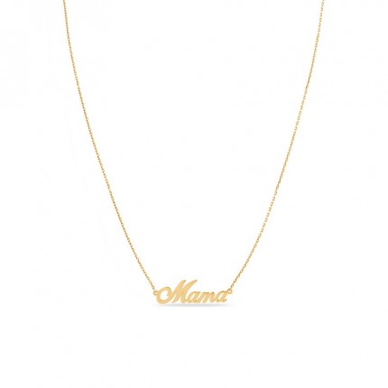 Colar em ouro 9KT Mamá 42+3 cm