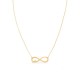 Collar bañado en oro Mamá de 42+3 cm