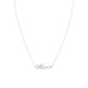 Collar de plata mamá de 42+ 3cm 