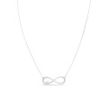 Collar de plata Infinito& Mamá 42+3cm 