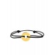 Pulseira circulo plaqueada a ouro amarelo Oro Vivo