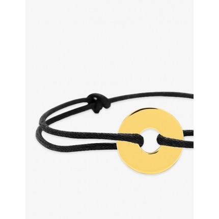 Pulseira circulo plaqueada a ouro amarelo Oro Vivo