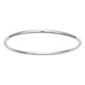 Pulsera rígida de 3mm de plata