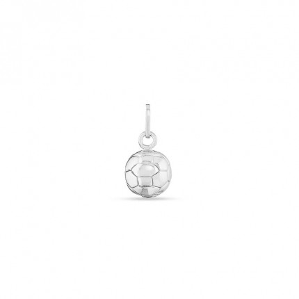 Pendente em prata bola de futebol