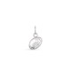 Colgante de plata balón de rugby