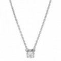 Collar Oro Blanco 18K Diamante Creado 0.30CT