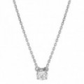 Colar Ouro Branco 18K Diamante Criado 0.30CT
