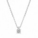 Colar Solitário Ouro Branco 18K Diamante Criado 0,20 ct
