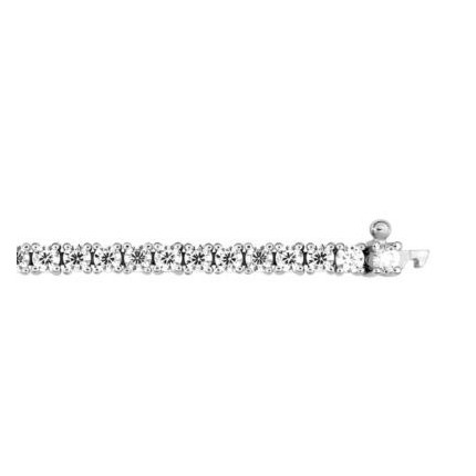 Pulseira Ouro Branco 18K Diamantes Criados 3.00CT