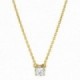 Collar Oro Amarillo 18K Diamante Creado 0.30CT