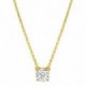 Colar Ouro Amarelo 18K Diamante Criado 0.50CT