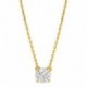 Colar Ouro Amarelo 18K Diamante Criado 0.70CT