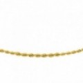 Collar hueco oro amarillo 18k centro 4 mm