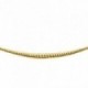 Colar de ouro amarelo 9k Centro 5 mm