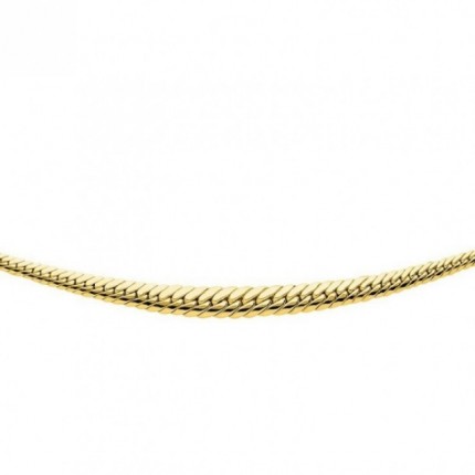 Colar de ouro amarelo 9k Centro 5 mm