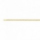 Pulseira ou colares em ouro amarelo 9K Jaseron 18cm