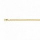 Fio em ouro amarelo 18K 3.5mm