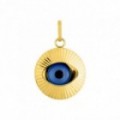Pendente Olho em Ouro Amarelo 9K
