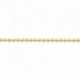 Pulseira de bolas banhada a ouro