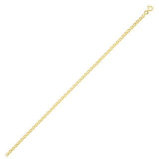 Corrente em ouro amarelo 9K calabrote