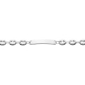Pulsera calabrote de plata 19cm Oro Vivo