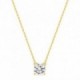 Collar Oro Amarillo 18K Diamante Creado 1,00CT