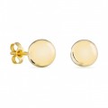 Brincos bola em ouro amarelo 18K 7 mm