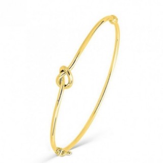 Pulseira torcida com abertura em ouro amarelo 9K