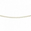 Collar de oro amarillo 18K y perla cultivada de agua dulce de 5,5 mm