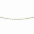 Collar de oro amarillo 18K y perla cultivada de agua dulce de 5,5 mm