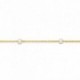 Pulsera de oro amarillo 18K y perlas cultivadas de agua dulce