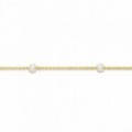 Pulsera de oro amarillo 18K y perlas cultivadas de agua dulce