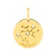 Colgante Horóscopo español Sagitario de oro amarillo 18K