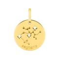 Colgante Horóscopo español Sagitario de oro amarillo 18K