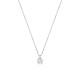Colar em ouro branco 18 k de 42 cm