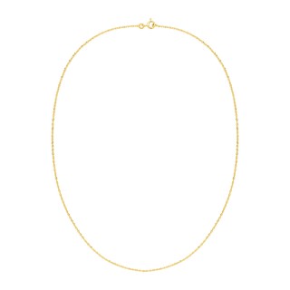 Corrente em ouro amarelo 9 KT de Singapura