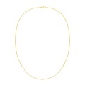 Cadena Singapur de oro amarillo 9 KT