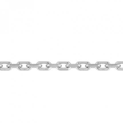 Cadena de plata forzada