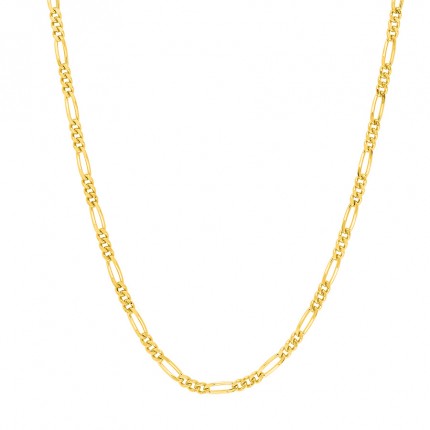 Fio em ouro amarelo 18K programada 3x1 - 1.7 mm