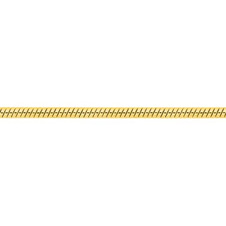 Fio em ouro amarelo 18K cauda de rato 0.8 mm
