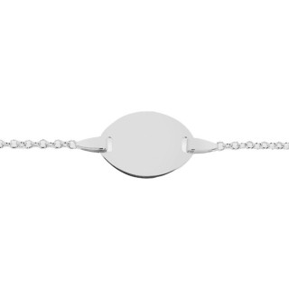 Fio de rolo em ouro branco 18K