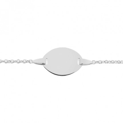Fio de rolo em ouro branco 18K