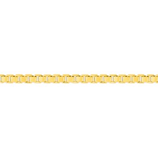 Cadena de oro amarillo de 18K veneciana de 0.8 mm y 40 cm