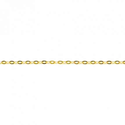 Fio em ouro amarelo 9K forçado espelho 1.75CM