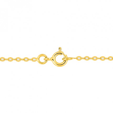 Cadena de oro amarillo 9K forzada espejo 1.75CM