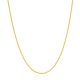 Cadena gourmette de oro amarillo 9K
