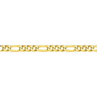 Fio alternado em ouro amarelo 9 kt