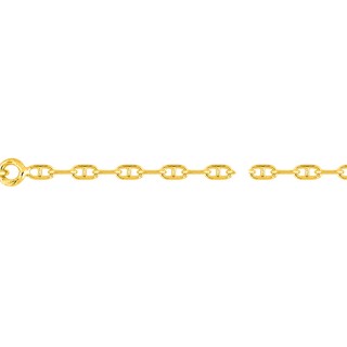 Cadena de oro amarillo 9 KT con calabrote de 2mm